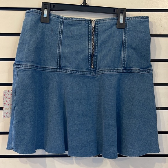 Free People Denim Mini Skirt - Picture 5 of 6